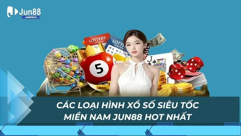 Các loại hình xổ số siêu tốc Miền Nam hot nhất